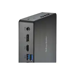 Shuttle XPC nano - Barebone - mini PC 1 x Celeron 7305 - jusqu'à 4.4 GHz - RAM 4 Go - UHD Graphics 62... (NC4010XA)_9